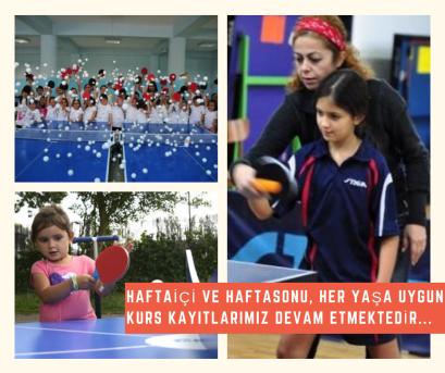 haftaİÇİ VE HAFTASONU HER YAŞA UYGUN KURS KAYITLARIMIZDEVAM ETMEKTEDİR...